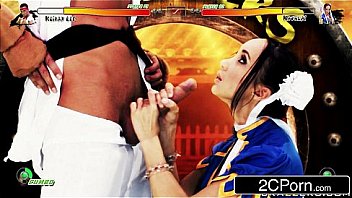 Jerk That Joy Stick: Chun Li Sucks Cock In Street Fighter II - Katsuni