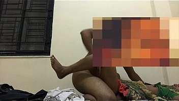 indian desi maid with saree hitched up getting drilled with pussy/asshole clearly visible - with