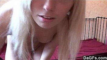 Young blonde is a tease