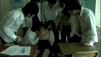 Japanese Professor Gets Groped By Students