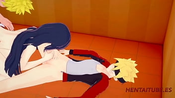 Hentai - Threesome Naruto & Hinata