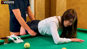 Teach me how to play pool . Oh my God you need sex again