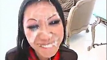 asian cum covered